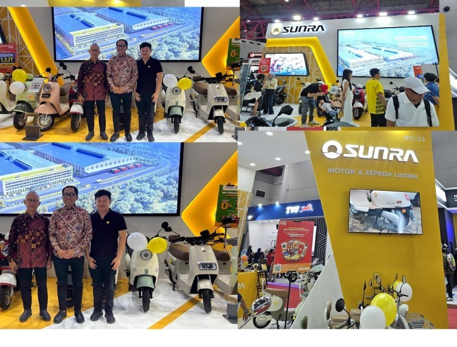 Deputy Minister of Industry Faisol Riza Visits Sunra Booth at Jakarta Fair Kemayoran 2025